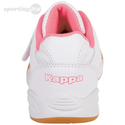 Buty dla dzieci Kappa Kickoff K biało-różowe 260509K 1072 Kappa Buty dla dzieci Kappa Kickoff K biało-różowe 260509K 1072 Kappa