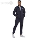 Dres męski adidas Satin French Terry Track Suit granatowy HI5396 Adidas