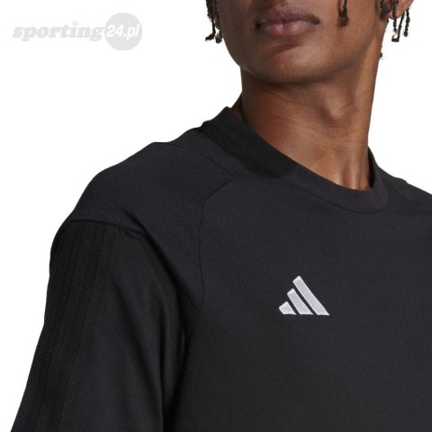 Koszulka męska adidas Tiro 23 Competition Tee czarna HK8036 Adidas teamwear Koszulka męska adidas Tiro 23 Competition Tee czarna HK8036 Adidas teamwear