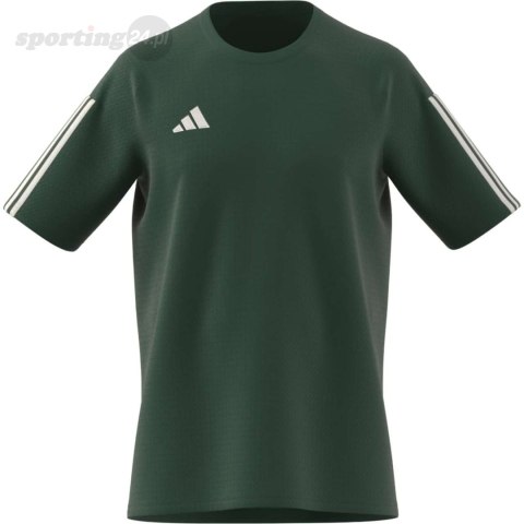 Koszulka męska adidas Tiro 23 Competition Tee zielona HU1328 Adidas teamwear Koszulka męska adidas Tiro 23 Competition Tee zielona HU1328 Adidas teamwear