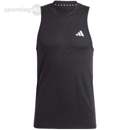 Koszulka męska adidas Train Essentials Training Top czarna IC6945 Adidas