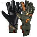 Rękawice bramkarskie Reusch Attrakt Duo Evolution AdaptiveFlex zielono-czarne 5370055 5555 Reusch Rękawice bramkarskie Reusch Attrakt Duo Evolution AdaptiveFlex zielono-czarne 5370055 5555 Reusch