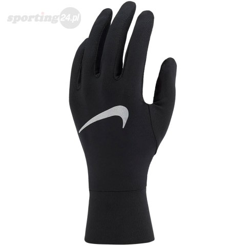 Rękawiczki damskie do biegania Nike Dri-Fit Accelerate czarne N1001585082 Nike Rękawiczki damskie do biegania Nike Dri-Fit Accelerate czarne N1001585082 Nike