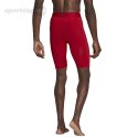 Spodenki męskie adidas Techfit Aeroready Short Tights czerwone HP0616 Adidas teamwear Spodenki męskie adidas Techfit Aeroready Short Tights czerwone HP0616 Adidas teamwear