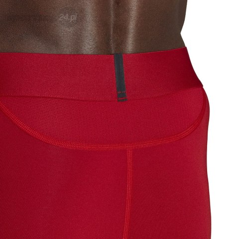 Spodenki męskie adidas Techfit Aeroready Short Tights czerwone HP0616 Adidas teamwear Spodenki męskie adidas Techfit Aeroready Short Tights czerwone HP0616 Adidas teamwear