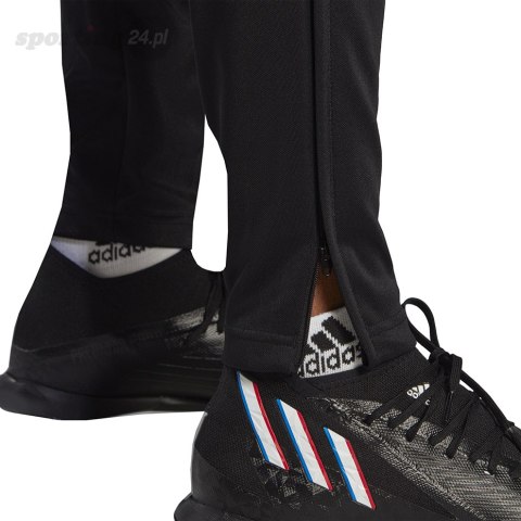 Spodnie męskie adidas Tiro 23 Club Training Tracksuit Bottoms czarno-białe HS3619 Adidas Spodnie męskie adidas Tiro 23 Club Training Tracksuit Bottoms czarno-białe HS3619 Adidas