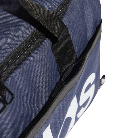 Torba adidas Essentials Linear Duffel Small granatowo-biała HR5353 Adidas Torba adidas Essentials Linear Duffel Small granatowo-biała HR5353 Adidas
