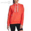 Bluza damska Under Armour Rival Fleece HB Hoodie pomarańczowa 1356317 877 Under Armour