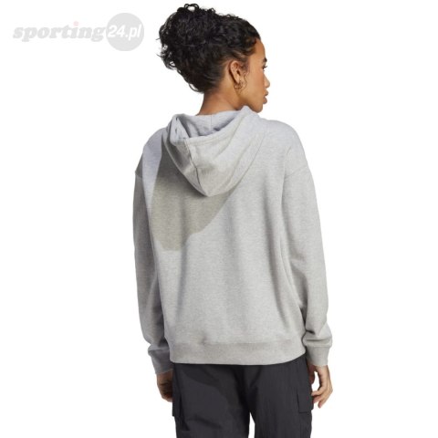Bluza damska adidas Essentials Big Logo Oversized French Terry Hoodie szara IC9865 Adidas Bluza damska adidas Essentials Big Logo Oversized French Terry Hoodie szara IC9865 Adidas