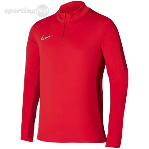 Bluza męska Nike DF Academy 23 SS Drill czerwona DR1352 657 Nike Team Bluza męska Nike DF Academy 23 SS Drill czerwona DR1352 657 Nike Team