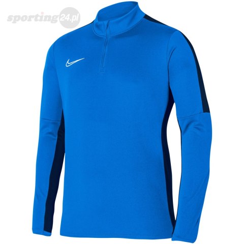 Bluza męska Nike DF Academy 23 SS Drill niebieska DR1352 463 Nike Team Bluza męska Nike DF Academy 23 SS Drill niebieska DR1352 463 Nike Team