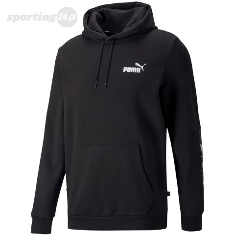 Bluza męska Puma ESS+ Tape Hoodie FL czarna 849040 01 Puma Bluza męska Puma ESS+ Tape Hoodie FL czarna 849040 01 Puma