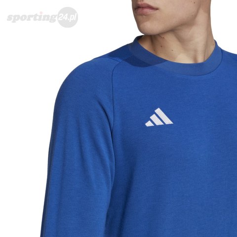Bluza męska adidas Tiro 23 Competition Crew niebieska HU1325 Adidas teamwear Bluza męska adidas Tiro 23 Competition Crew niebieska HU1325 Adidas teamwear
