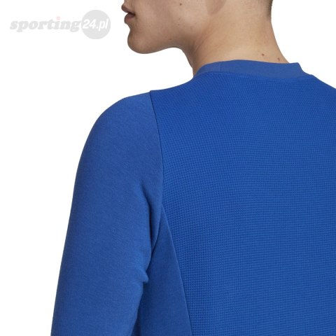 Bluza męska adidas Tiro 23 Competition Crew niebieska HU1325 Adidas teamwear Bluza męska adidas Tiro 23 Competition Crew niebieska HU1325 Adidas teamwear
