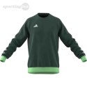 Bluza męska adidas Tiro 23 Competition Crew zielona HU1324 Adidas teamwear Bluza męska adidas Tiro 23 Competition Crew zielona HU1324 Adidas teamwear