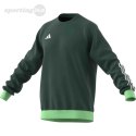 Bluza męska adidas Tiro 23 Competition Crew zielona HU1324 Adidas teamwear Bluza męska adidas Tiro 23 Competition Crew zielona HU1324 Adidas teamwear