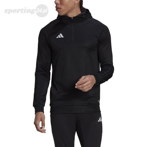 Bluza męska adidas Tiro 23 Competition Hoodie czarna HE5648 Adidas teamwear Bluza męska adidas Tiro 23 Competition Hoodie czarna HE5648 Adidas teamwear