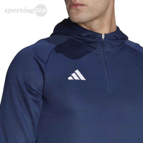Bluza męska adidas Tiro 23 Competition Hoodie granatowa HK8056 Adidas teamwear Bluza męska adidas Tiro 23 Competition Hoodie granatowa HK8056 Adidas teamwear