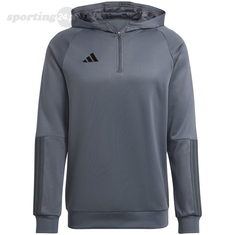 Bluza męska adidas Tiro 23 Competition Hoodie szara HU1347 Adidas teamwear Bluza męska adidas Tiro 23 Competition Hoodie szara HU1347 Adidas teamwear