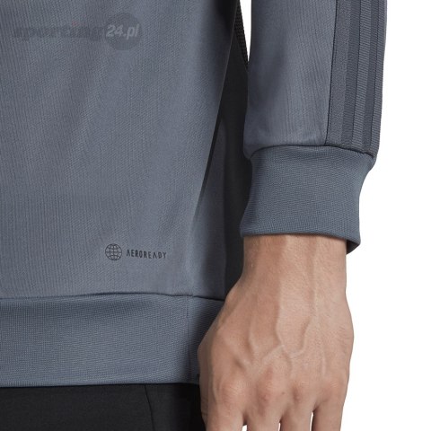 Bluza męska adidas Tiro 23 Competition Hoodie szara HU1347 Adidas teamwear Bluza męska adidas Tiro 23 Competition Hoodie szara HU1347 Adidas teamwear