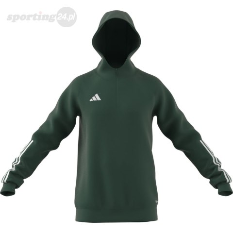 Bluza męska adidas Tiro 23 Competition Hoodie zielona HU1348 Adidas teamwear Bluza męska adidas Tiro 23 Competition Hoodie zielona HU1348 Adidas teamwear