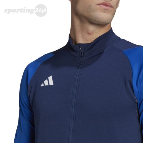 Bluza męska adidas Tiro 23 Competition Training granatowo-niebieska HK7649 Adidas teamwear Bluza męska adidas Tiro 23 Competition Training granatowo-niebieska HK7649 Adidas teamwear