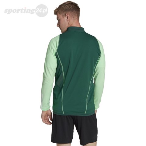 Bluza męska adidas Tiro 23 Competition Training zielona HU1303 Adidas teamwear Bluza męska adidas Tiro 23 Competition Training zielona HU1303 Adidas teamwear
