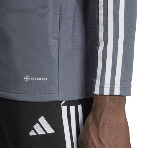 Bluza męska adidas Tiro 23 League Training Track Top szara HS3504 Adidas teamwear Bluza męska adidas Tiro 23 League Training Track Top szara HS3504 Adidas teamwear