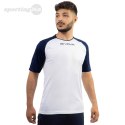Koszulka Givova Capo Interlock biało-niebieska MAC03 0304 Givova Koszulka Givova Capo Interlock biało-niebieska MAC03 0304 Givova