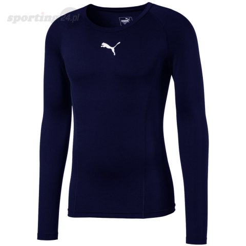 Koszulka męska Puma LIGA Baselayer LS granatowa 655920 20 Puma Koszulka męska Puma LIGA Baselayer LS granatowa 655920 20 Puma