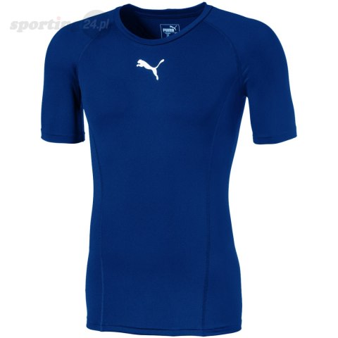 Koszulka męska Puma LIGA Baselayer SS niebieska 655918 02 Puma Koszulka męska Puma LIGA Baselayer SS niebieska 655918 02 Puma
