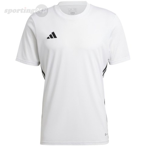 Koszulka męska adidas Tabela 23 Jersey biała H44526 Adidas teamwear Koszulka męska adidas Tabela 23 Jersey biała H44526 Adidas teamwear