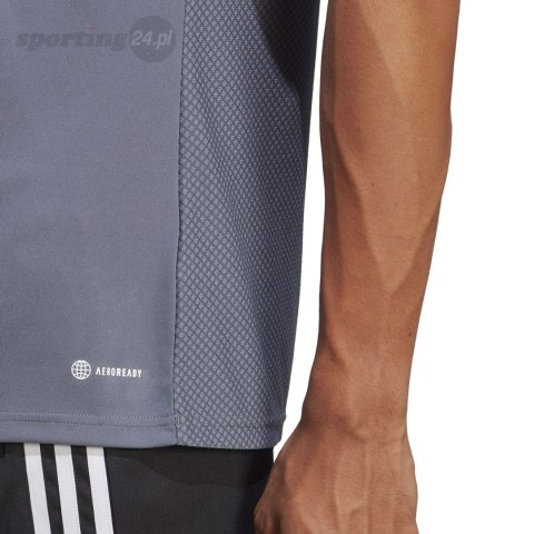 Koszulka męska adidas Tiro 23 League Jersey szara IC7478 Adidas teamwear Koszulka męska adidas Tiro 23 League Jersey szara IC7478 Adidas teamwear