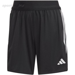 Spodenki damskie adidas Tiro 23 League Training Long-Length czarne HS0323 Adidas teamwear