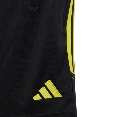 Spodenki dla dzieci adidas Tiro 23 Club Training czarno-żółte IC1593 Adidas Spodenki dla dzieci adidas Tiro 23 Club Training czarno-żółte IC1593 Adidas