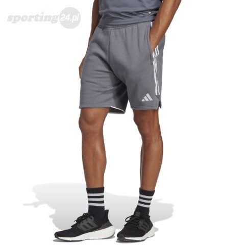 Spodenki męskie adidas Tiro 23 League Sweat szare HZ3017 Adidas teamwear Spodenki męskie adidas Tiro 23 League Sweat szare HZ3017 Adidas teamwear