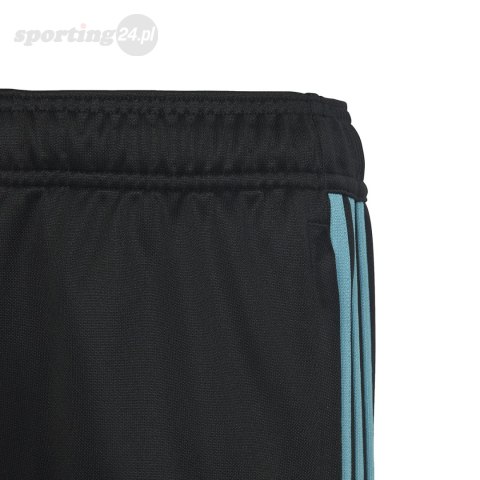 Spodnie dla dzieci adidas Tiro 23 Club Training czarno-niebieskie IC1588 Adidas Spodnie dla dzieci adidas Tiro 23 Club Training czarno-niebieskie IC1588 Adidas