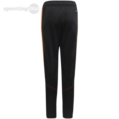 Spodnie dla dzieci adidas Tiro 23 Club Training czarno-pomarańczowe HZ0185 Adidas Spodnie dla dzieci adidas Tiro 23 Club Training czarno-pomarańczowe HZ0185 Adidas