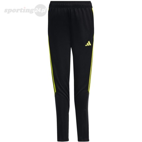 Spodnie dla dzieci adidas Tiro 23 Club Training czarno-żólte IC1587 Adidas Spodnie dla dzieci adidas Tiro 23 Club Training czarno-żólte IC1587 Adidas