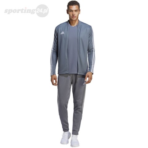 Spodnie męskie adidas Tiro 23 League Sweat Tracksuit Bottoms szare HZ3019 Adidas teamwear Spodnie męskie adidas Tiro 23 League Sweat Tracksuit Bottoms szare HZ3019 Adidas teamwear