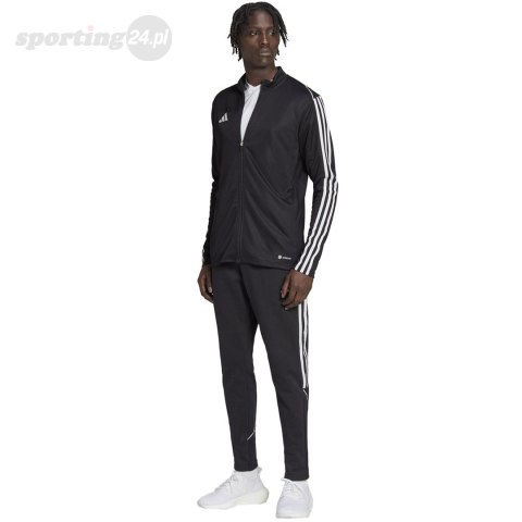 Spodnie męskie adidas Tiro 23 League Sweat Tracksuit czarne HS3611 Adidas teamwear Spodnie męskie adidas Tiro 23 League Sweat Tracksuit czarne HS3611 Adidas teamwear