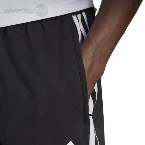 Spodnie męskie adidas Tiro 23 League Sweat Tracksuit czarne HS3611 Adidas teamwear Spodnie męskie adidas Tiro 23 League Sweat Tracksuit czarne HS3611 Adidas teamwear