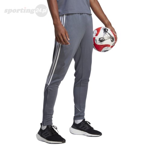 Spodnie męskie adidas Tiro 23 League szare IB8478 Adidas teamwear Spodnie męskie adidas Tiro 23 League szare IB8478 Adidas teamwear