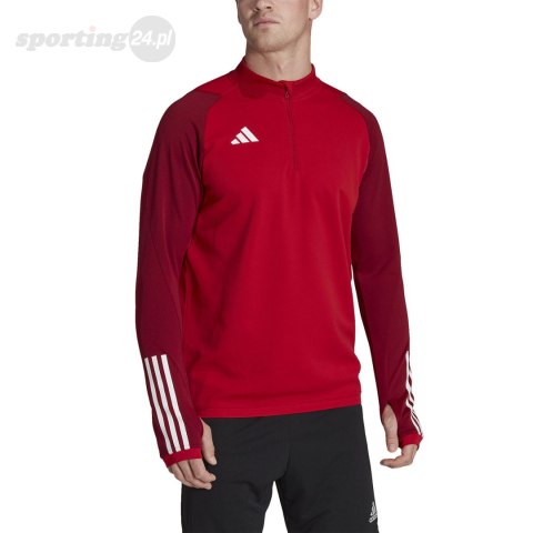 Bluza męska adidas Tiro 23 Competition Training Top czerwona HI3050 Adidas teamwear Bluza męska adidas Tiro 23 Competition Training Top czerwona HI3050 Adidas teamwear