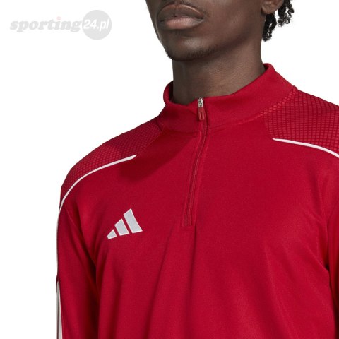 Bluza męska adidas Tiro 23 League Training Top czerwona HS0327 Adidas teamwear Bluza męska adidas Tiro 23 League Training Top czerwona HS0327 Adidas teamwear