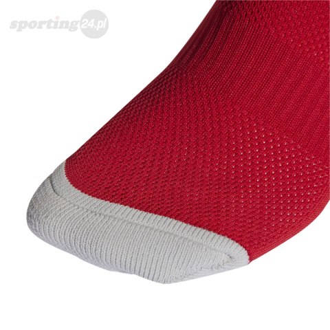 Getry piłkarskie adidas Milano 23 czerwone IB7817 Adidas teamwear Getry piłkarskie adidas Milano 23 czerwone IB7817 Adidas teamwear