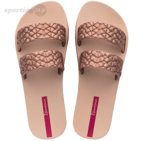 Klapki damskie Ipanema Renda II Fem beżowo-różowe 83243-AG944 Ipanema Klapki damskie Ipanema Renda II Fem beżowo-różowe 83243-AG944 Ipanema