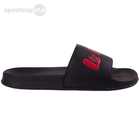 Klapki męskie Lee Cooper czarno-czerwone LCW-23-42-1730M Lee Cooper Klapki męskie Lee Cooper czarno-czerwone LCW-23-42-1730M Lee Cooper