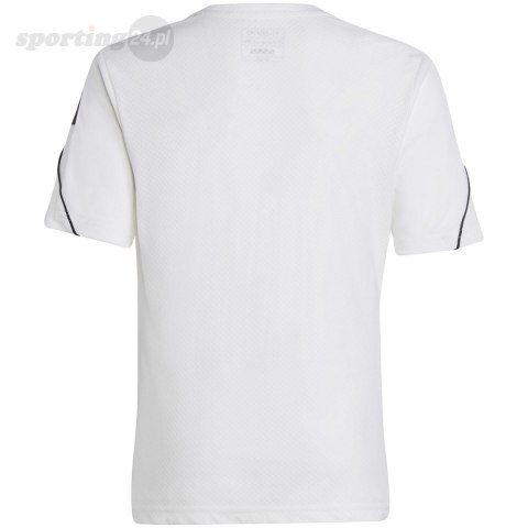 Koszulka dla dzieci adidas Tiro 23 League Jersey biała HR4620 Adidas teamwear Koszulka dla dzieci adidas Tiro 23 League Jersey biała HR4620 Adidas teamwear