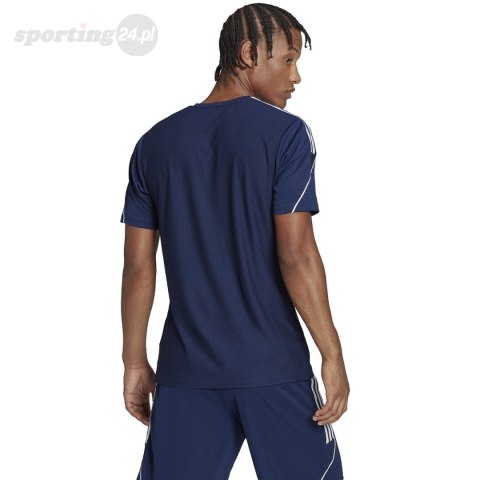 Koszulka męska adidas Tiro 23 League Jersey granatowa HR4608 Adidas teamwear Koszulka męska adidas Tiro 23 League Jersey granatowa HR4608 Adidas teamwear